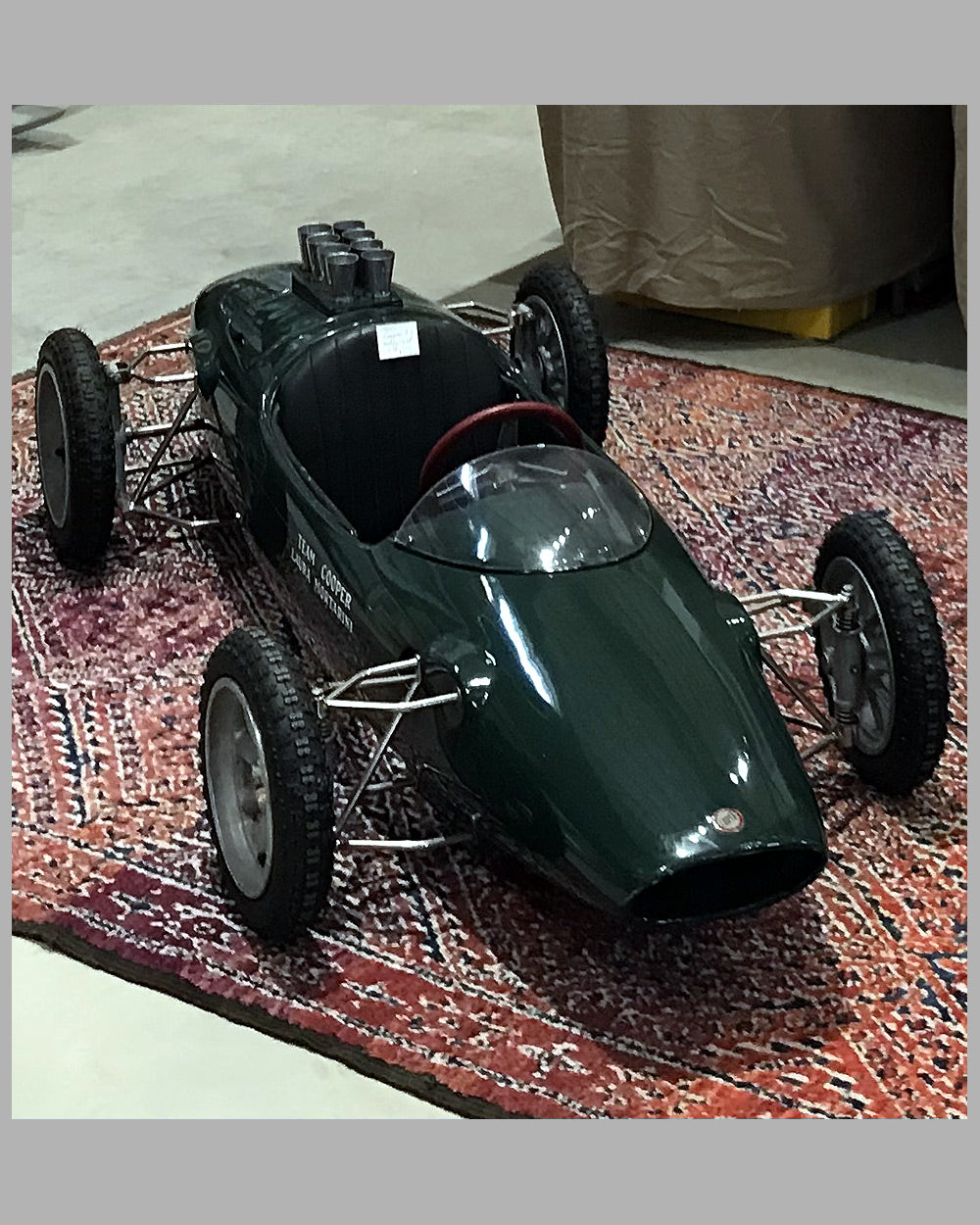 Early 1960 Cooper F1 motorized child car 13