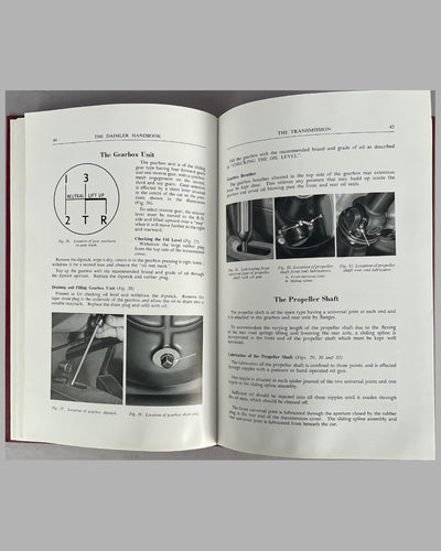 Daimler Sports Car SP 250 factory owner’s handbook, 1959 3