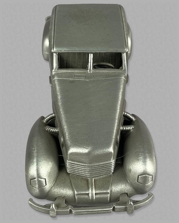 1937 Cord 812 pewter model by Danbury Mint - l'art et l'automobile