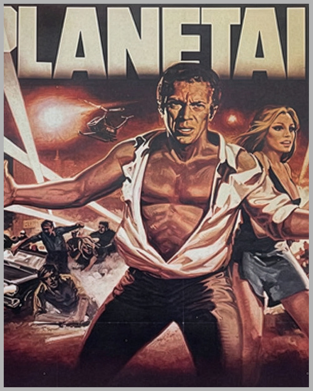 Danger Planétaire “The Blob” original large French movie poster, 1958 2