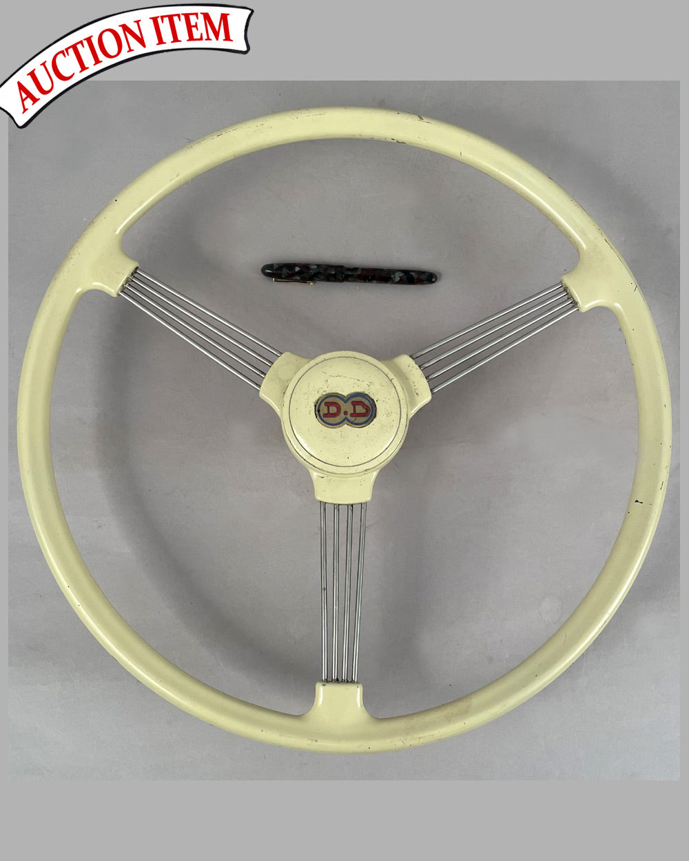 DB bakelite steering wheel, 1950’s