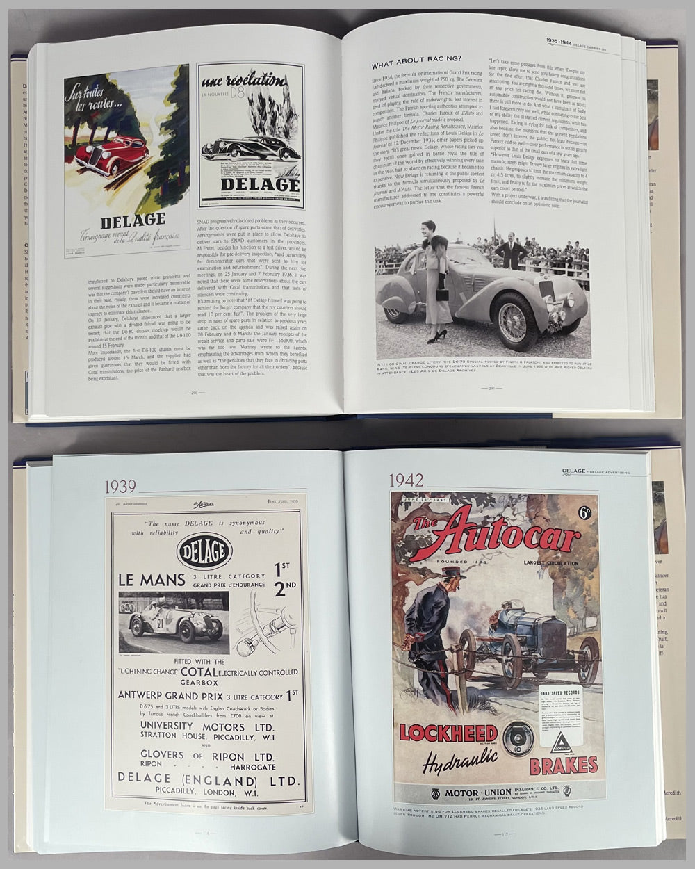 Delage, France’s Finest Car book by Daniel Cabart, Claude Rouxel & David Burgess-Wise, 2007 5