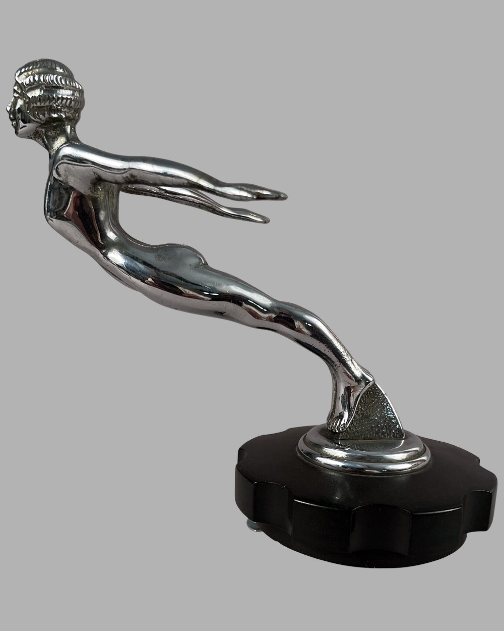 Diving nymph mascot by Desmo, signed 5