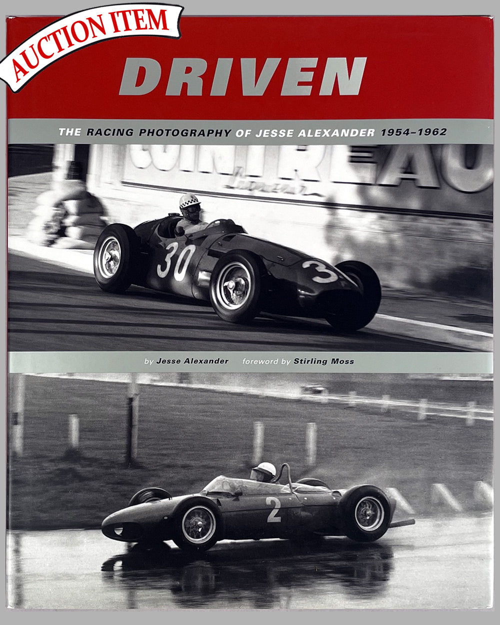 Driven - The Racing Photography of Jesse Alexander 1954-1962 book, 1st edition, 2000