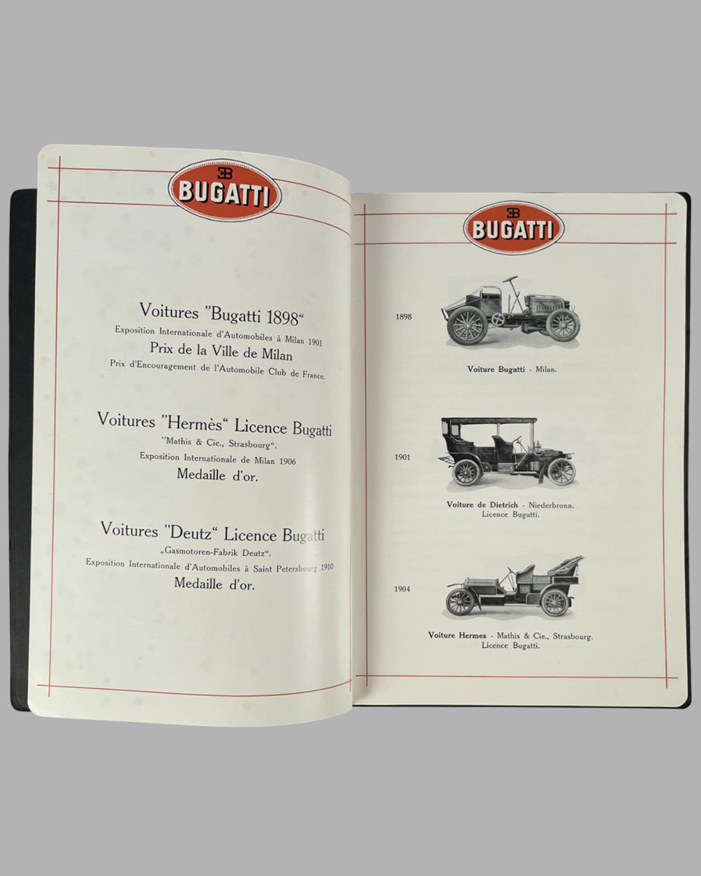 Ettore Bugatti booklet 3