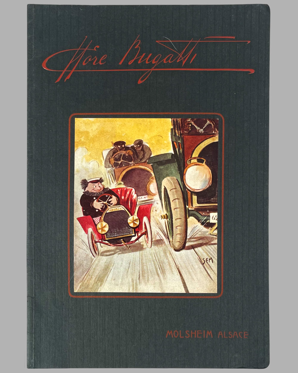 Ettore Bugatti booklet