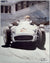 Juan Manuel Fangio at the 1955 Grand Prix of Monaco color print by John Dormer 2