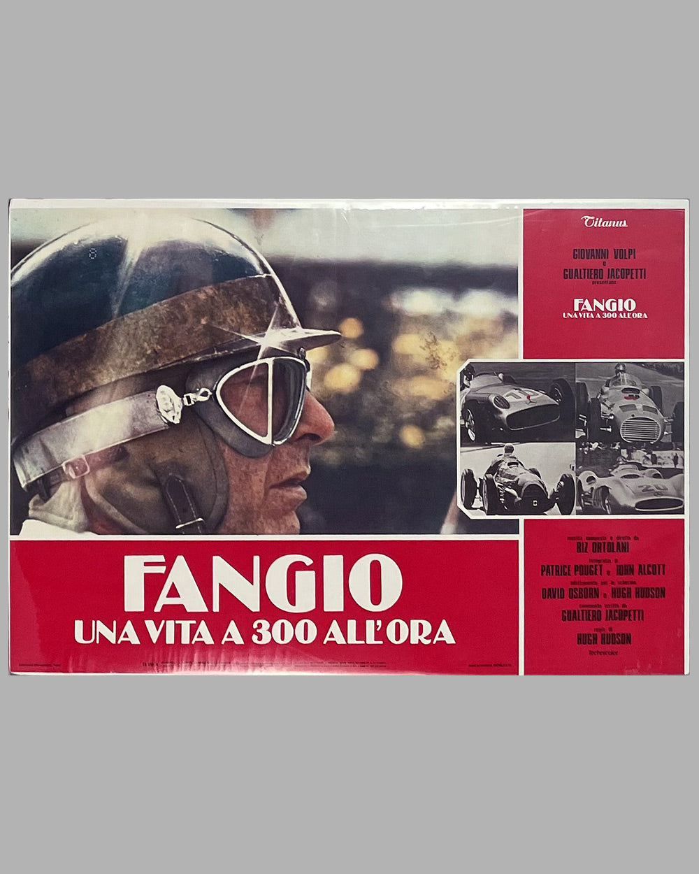 Fangio Una Vita a 300 all’ora movie poster, 1981