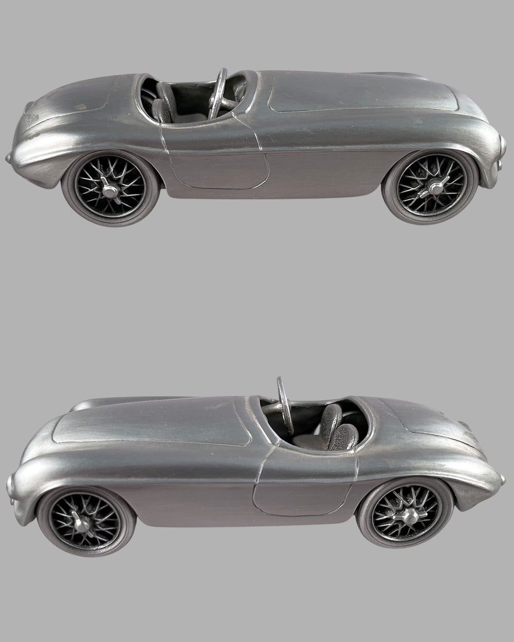 1952 Ferrari 212 Barchetta pewter model / sculpture by Danbury Mint 4