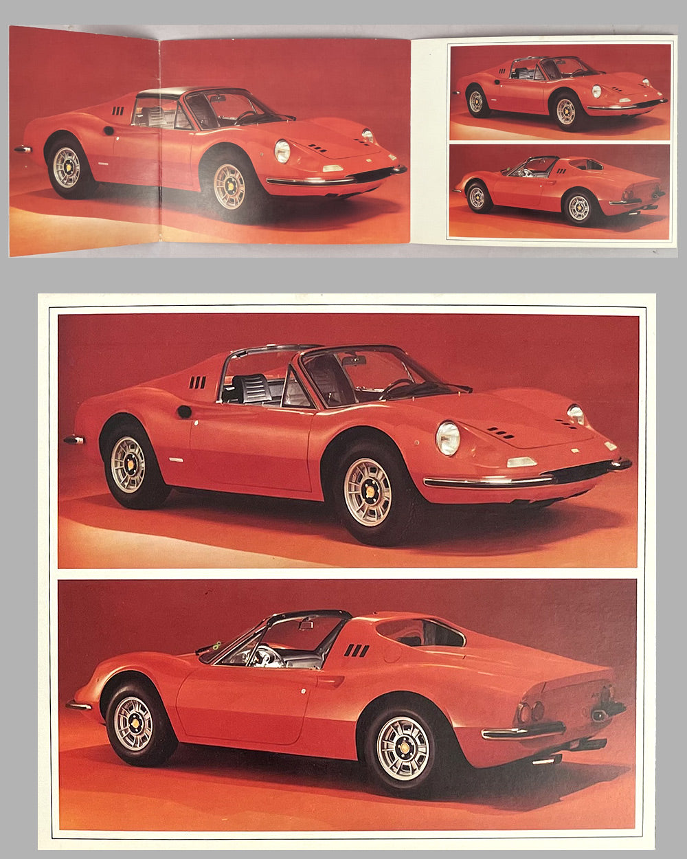 Ferrari 246 Dino GTS factory sales brochure, 1973, #76/73 4