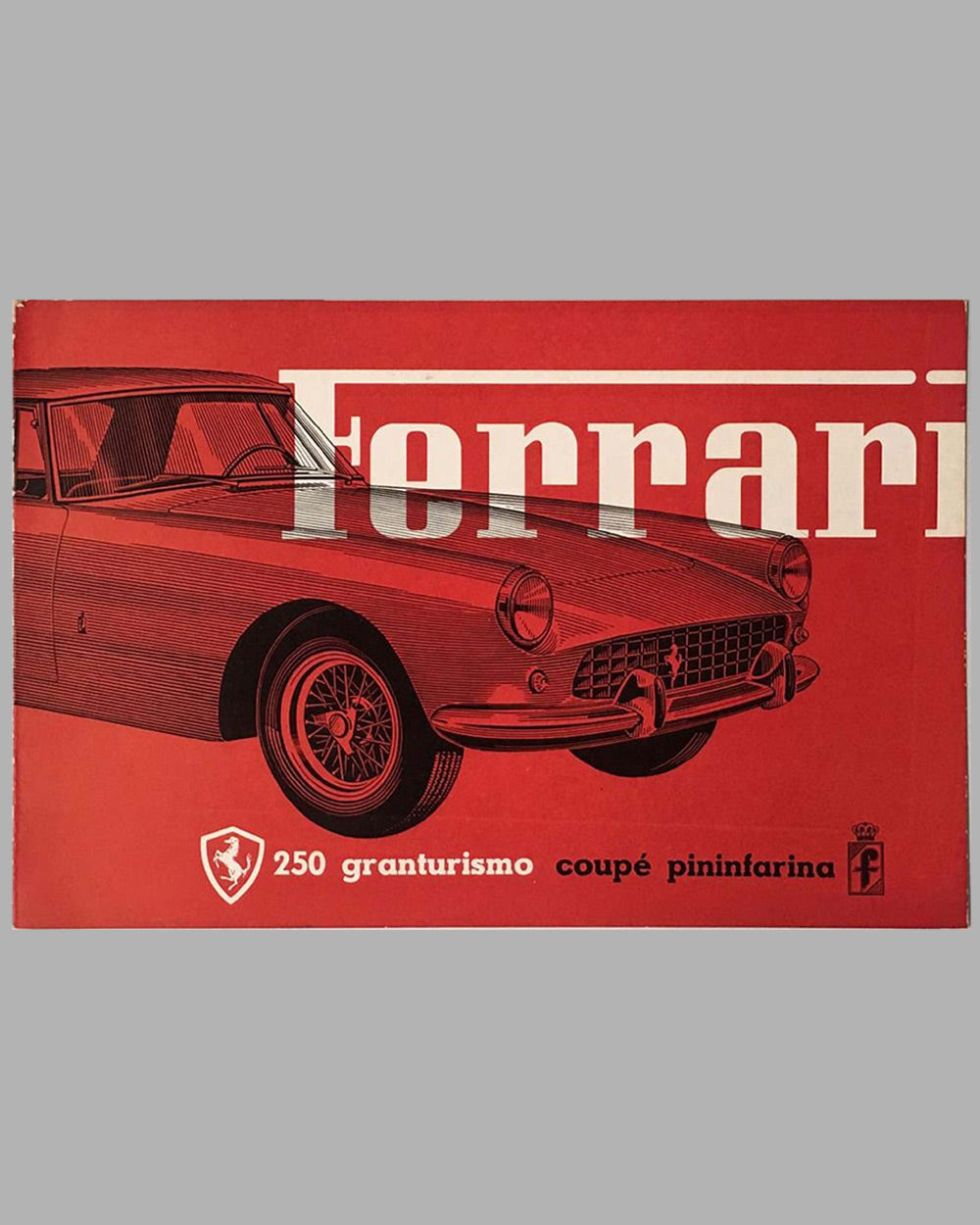Ferrari 250 Granturismo Berlinetta factory sales brochure, also known as the 250 SWB