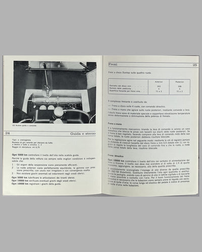 Ferrari 250 LM Berlinetta factory owner’s manual and sales brochure, mid 1960’s 4