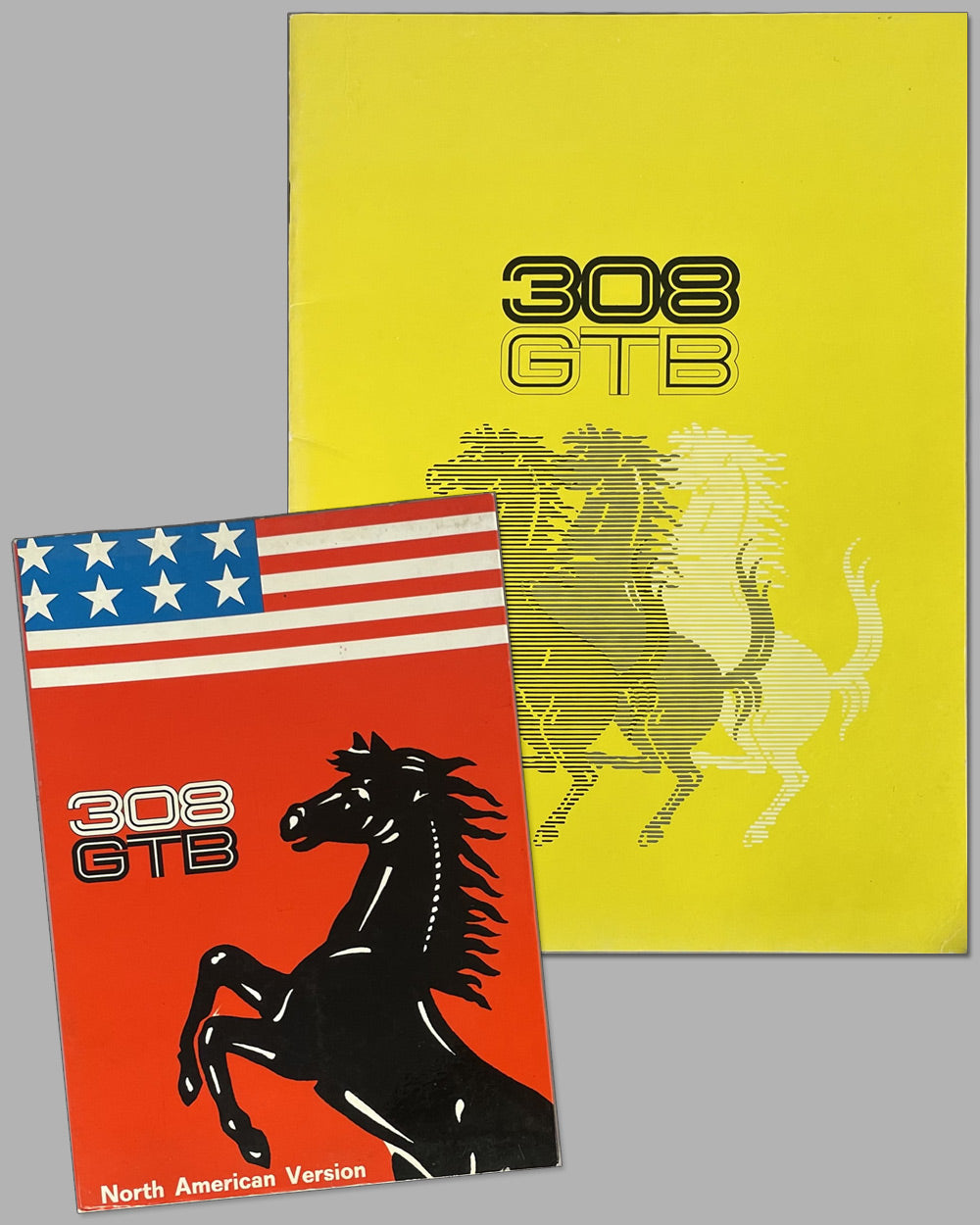 Two Ferrari factory publications for the 308 GTB, 1976