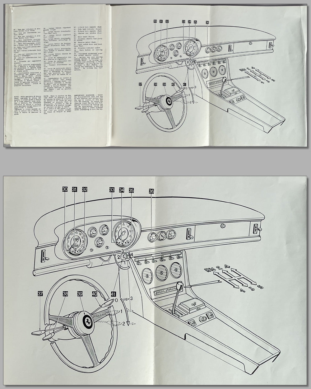 Ferrari 365 GTC/330, GTC/GTS owners manual (#32/69) 2