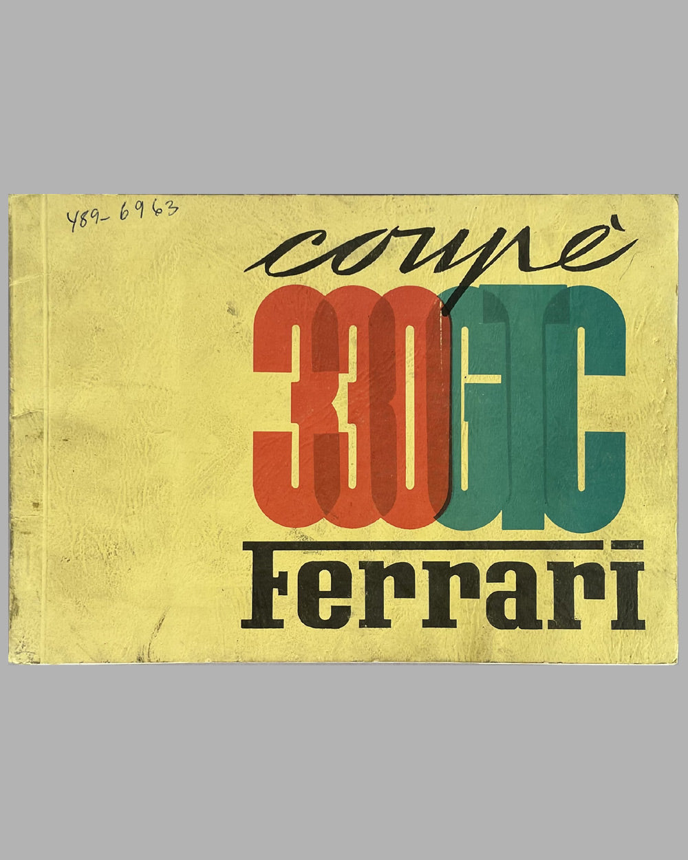 Ferrari 330 GTC Coupe parts manual (#16/67)