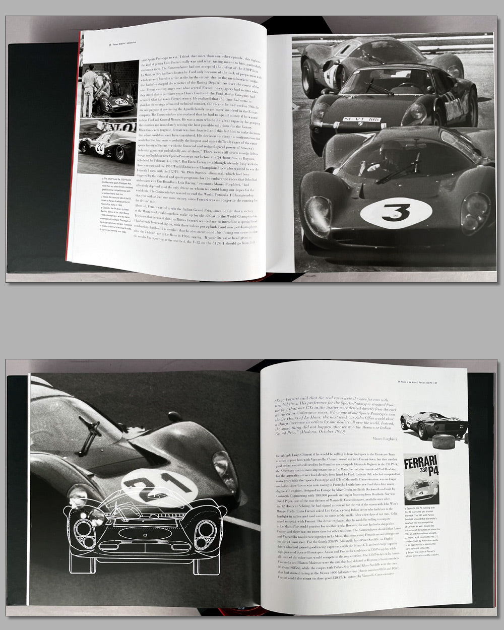 Ferrari 330 P4 book by Paolo Marasca 1st edition book, 2001 2