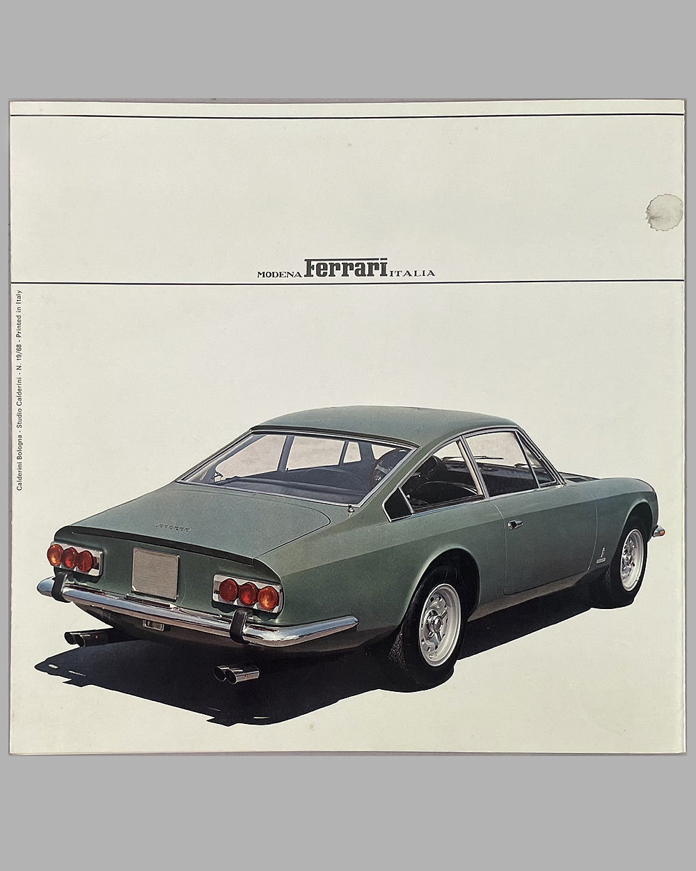 Ferrari 365 GT 2+2 factory sale brochure, 1968, #19/68 3