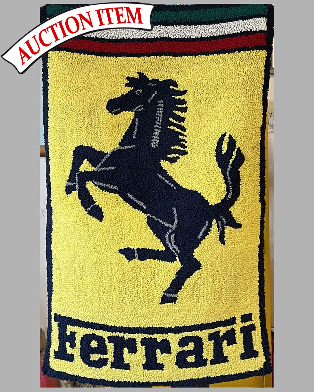 Ferrari Emblem Tapestry