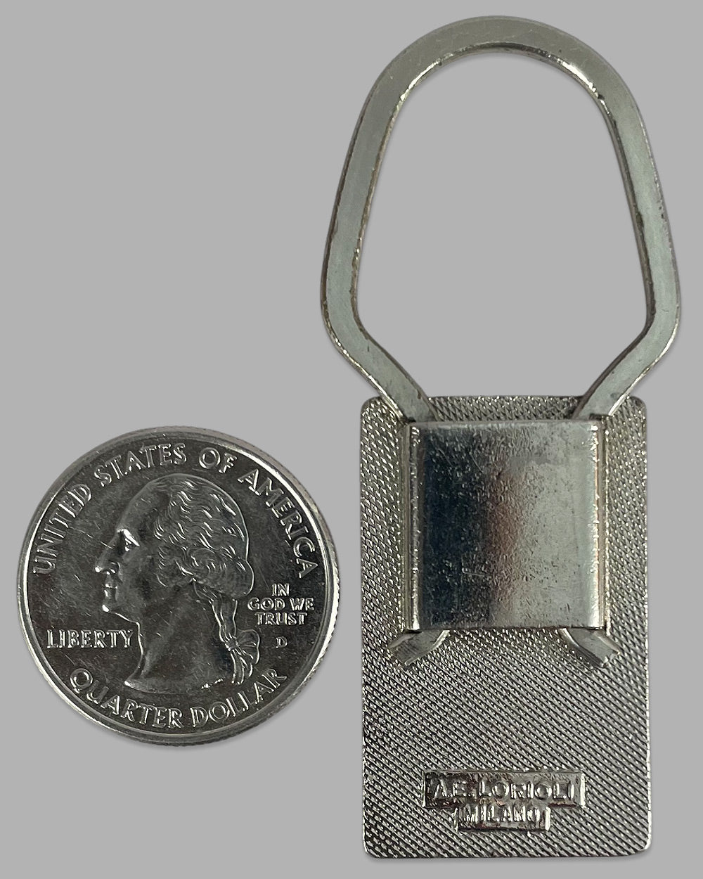 Ferrari factory keychain made by Lorioli in Milan, Italy 2