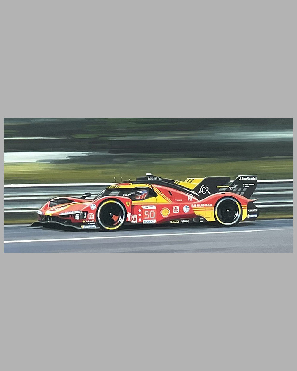 Ferrari 499 SP painting 2