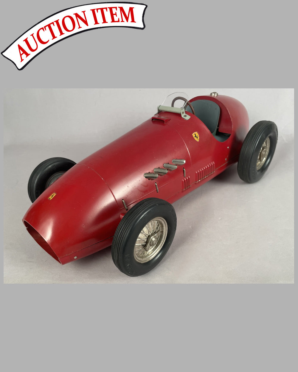 Ferrari 500 F2 toy produced by Toschi Cherries, Italy