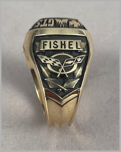 Personal ring presented to Herb Fishel by Pruett and Miller 5