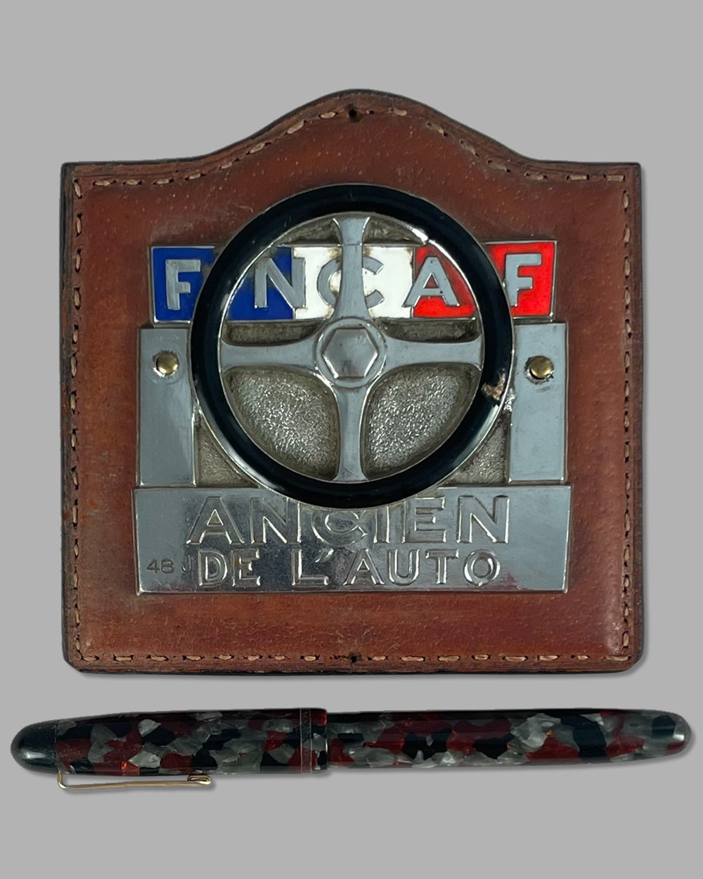 Federation National des Clubs Automobiles Fancois (F.N.C.A.F.) member badge, 1930’s to 1950’s 2