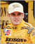 Giancarlo Fisichella autographed portrait 2