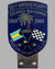 20th anniversary of the Grand Bahama Motor Sports Club bumper or bar badge, 1988