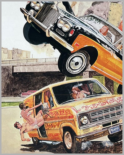 1977 Grand Theft Auto original movie poster 3