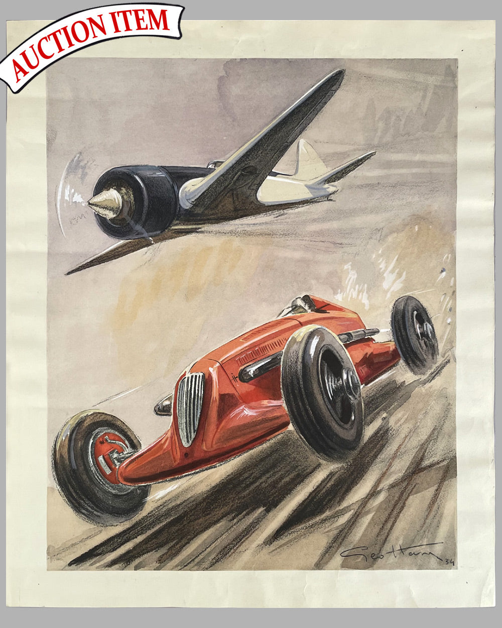 Ground & Space challenge by Geo Ham, 1934