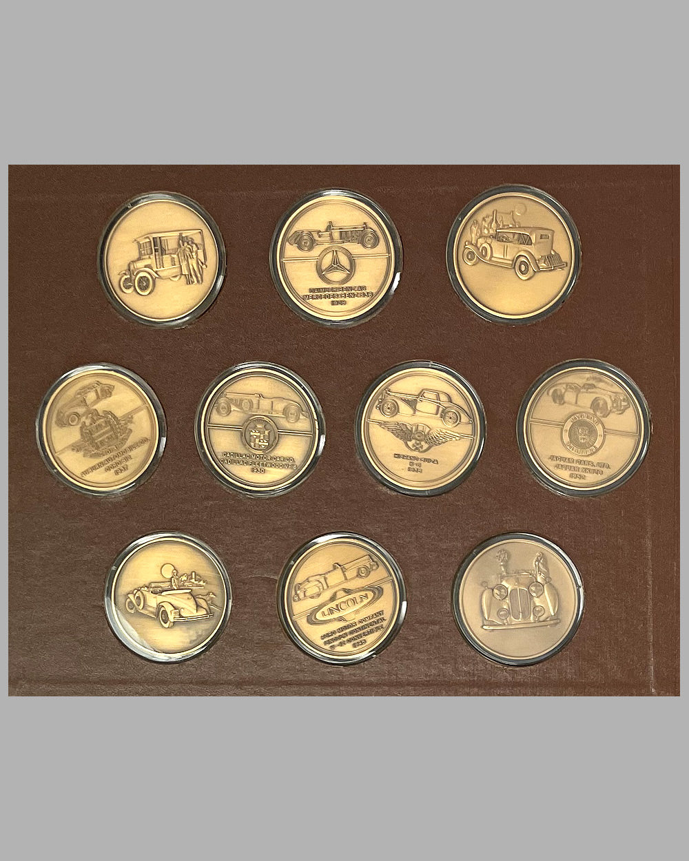 Hamilton Mint Classic Car Medallion Album 3
