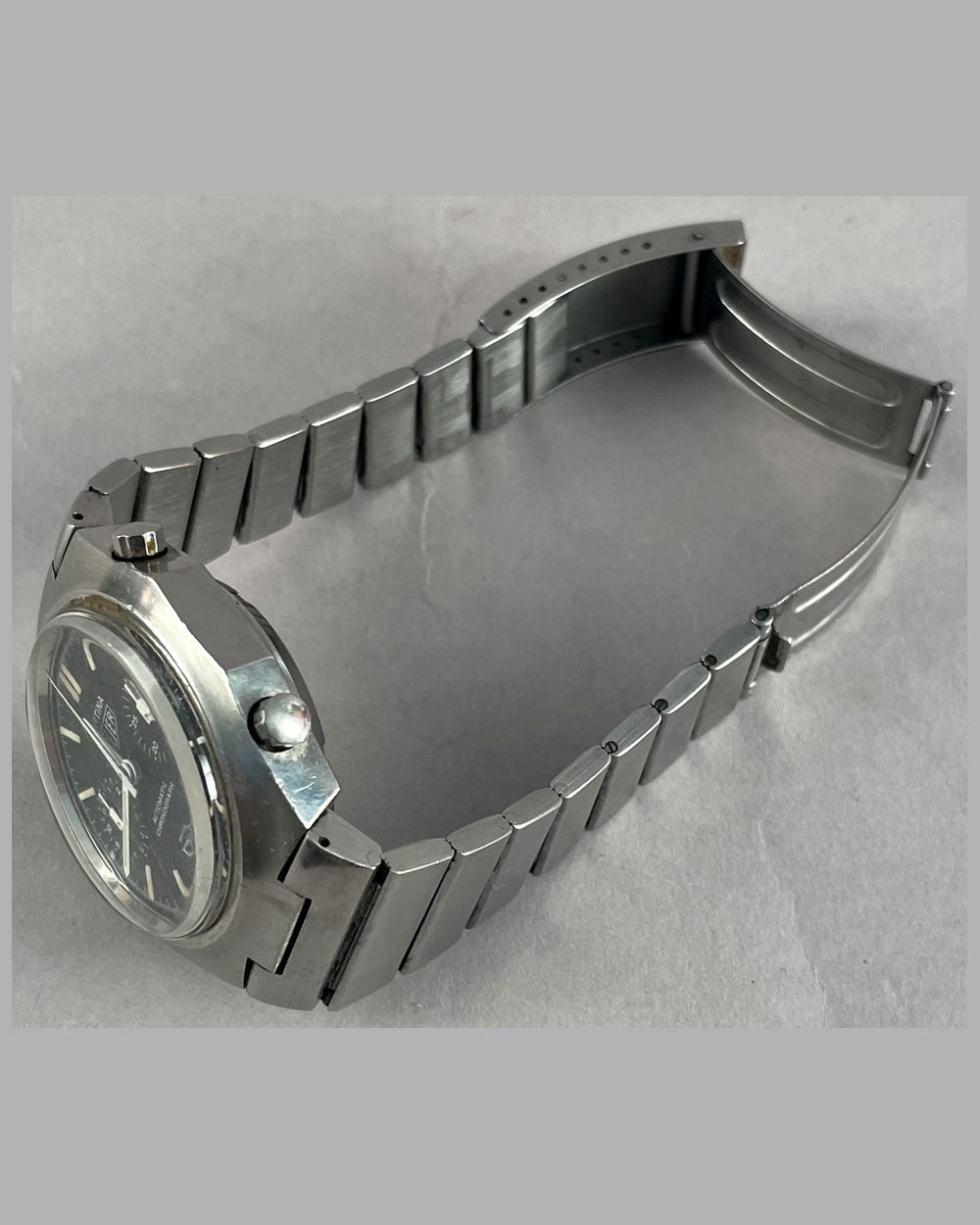 Vintage Heuer Cortina stop watch, 1977 3