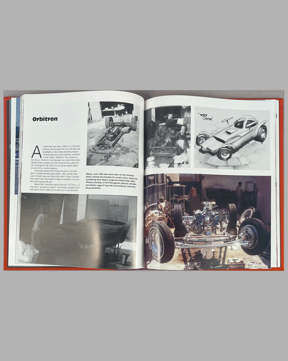 Hot Rods by Ed “Big Daddy” Roth special edition book by Ed “Big Daddy” Roth and Tony Thacker, with Larry Braun sculpture 2