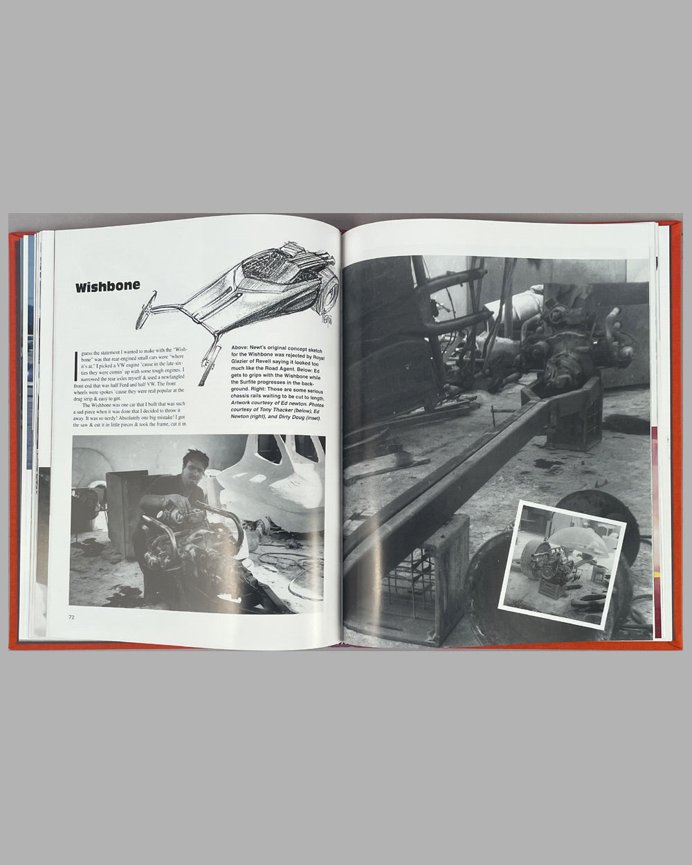 Hot Rods by Ed “Big Daddy” Roth special edition book by Ed “Big Daddy” Roth and Tony Thacker, with Larry Braun sculpture 3