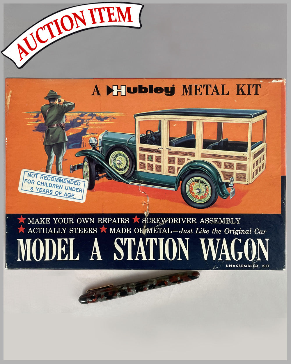 1960’s Hubley Ford Model A station wagon metal kit