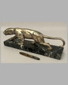 The leaping Jaguar bronze signed sculpture by J. Hugo 5