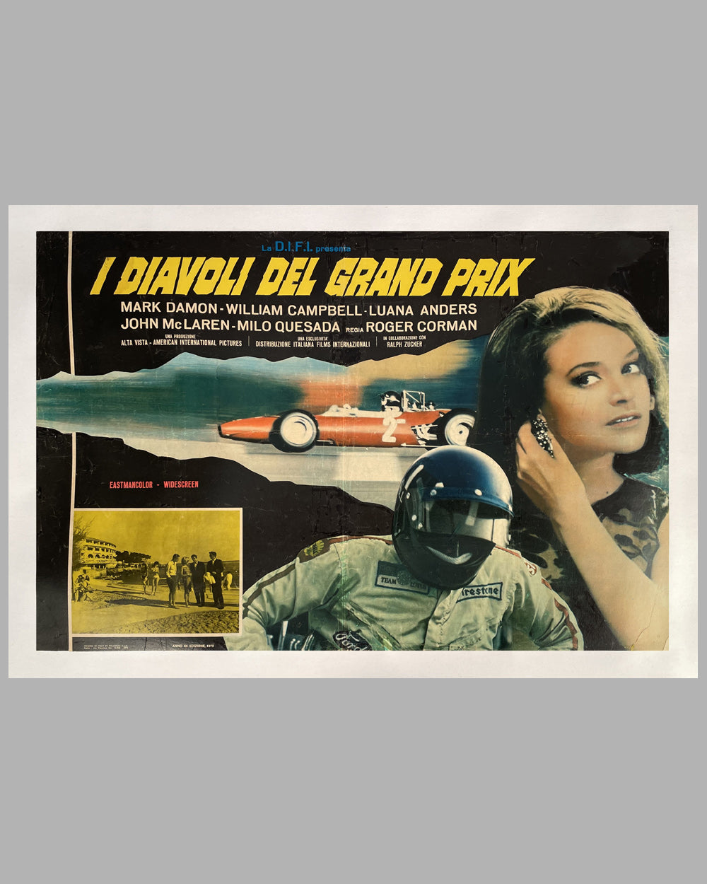 I Diavoli del Grand Prix (The Young Racers) 1962 movie poster