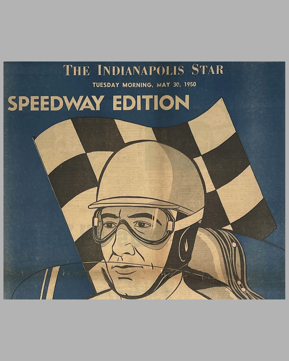 The Indianapolis Star - Speedway Edition cover, 1950 2