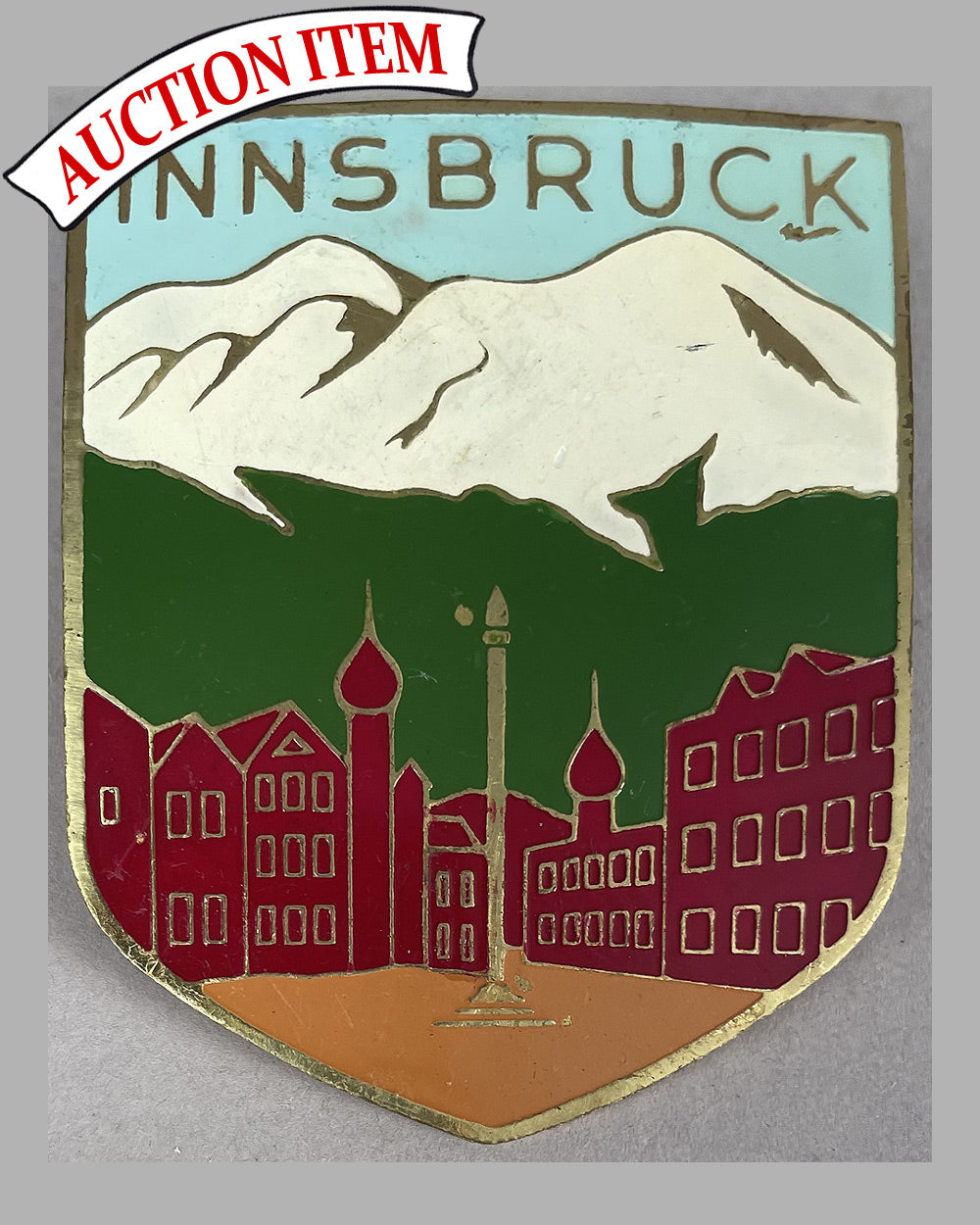 Innsbruck souvenir grill badge