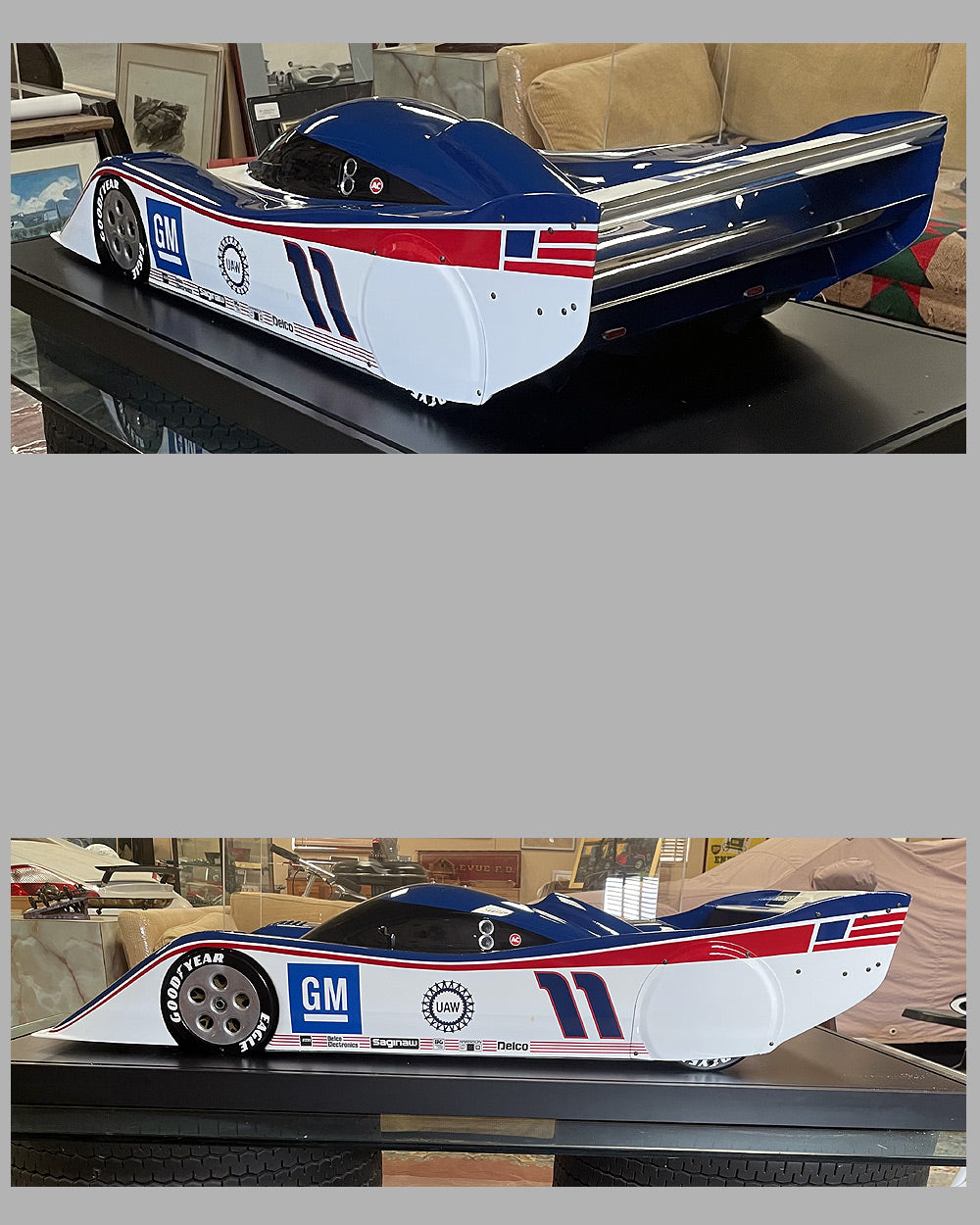 Intrepid GTP ¼ scale styling and wind tunnel test model 2