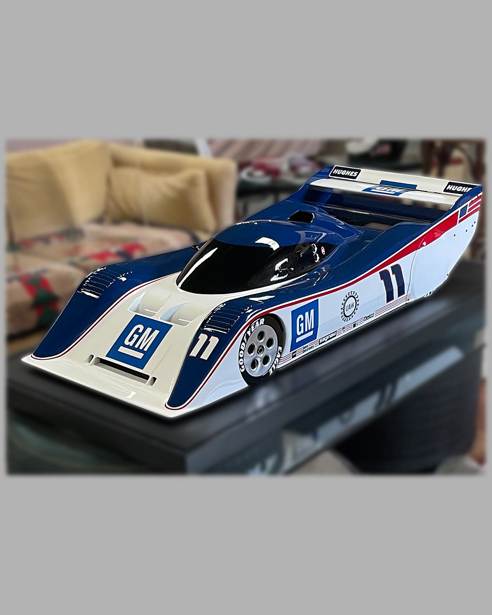 Intrepid GTP ¼ scale styling and wind tunnel test model