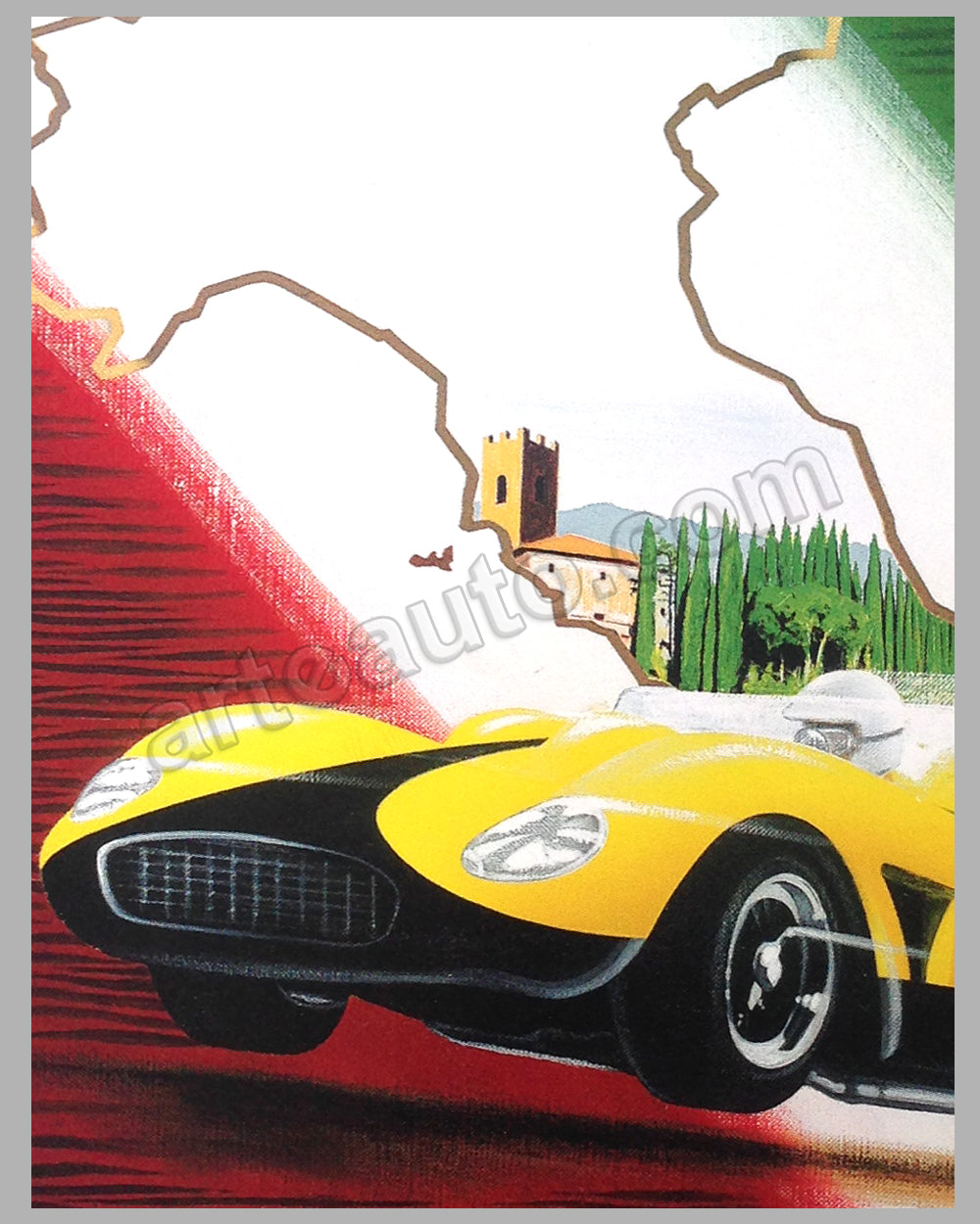 Louis Vuitton Italia Classica large event poster by Razzia, 1995 3