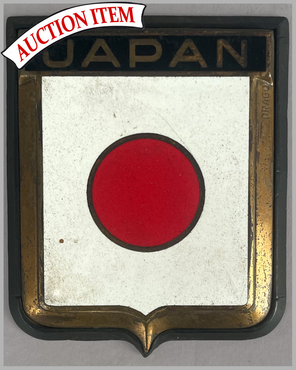 Japan grill badge by Drago, France