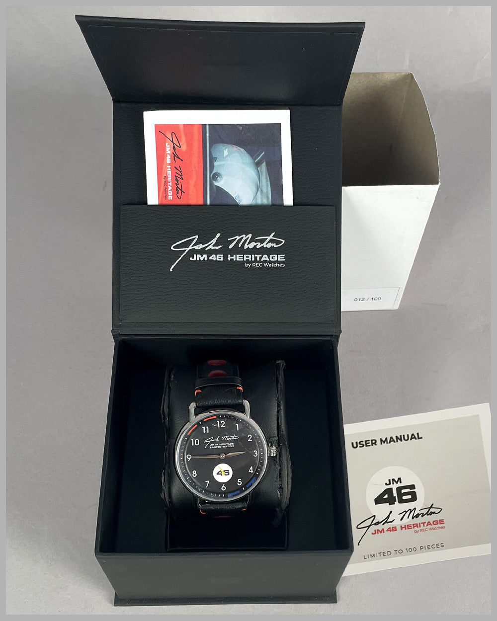 John Morton #46 custom wrist watch by REC watches