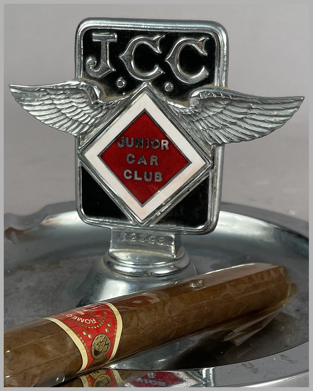 JCC (Junior Car Club) badge / ashtray, U.K. 1950’s 5