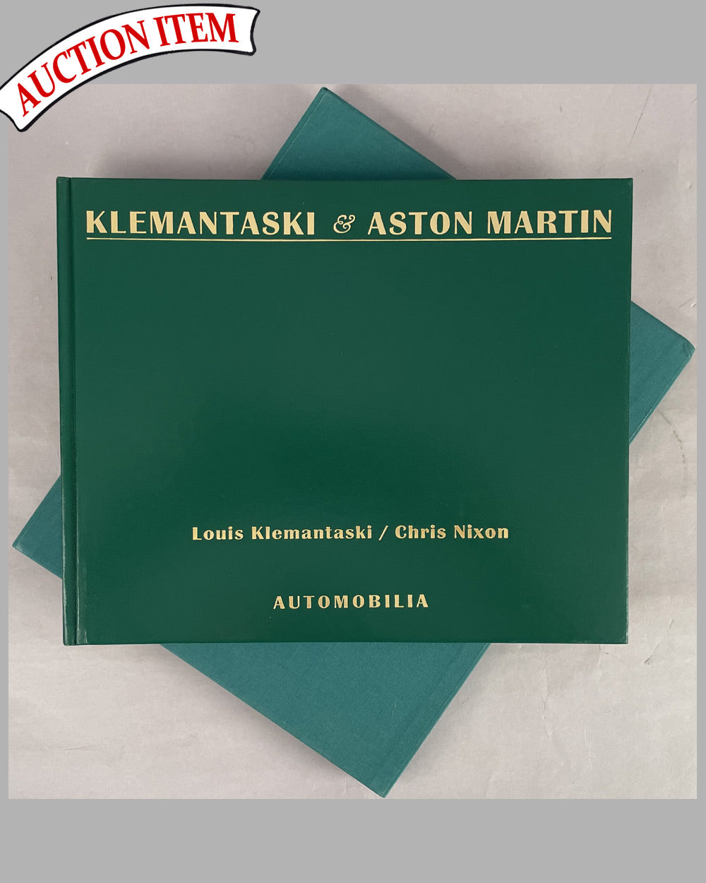 Klemantaski &amp; Aston Martin book by Louis Klemantaski and Chris Nixon, 1st edition, 1998