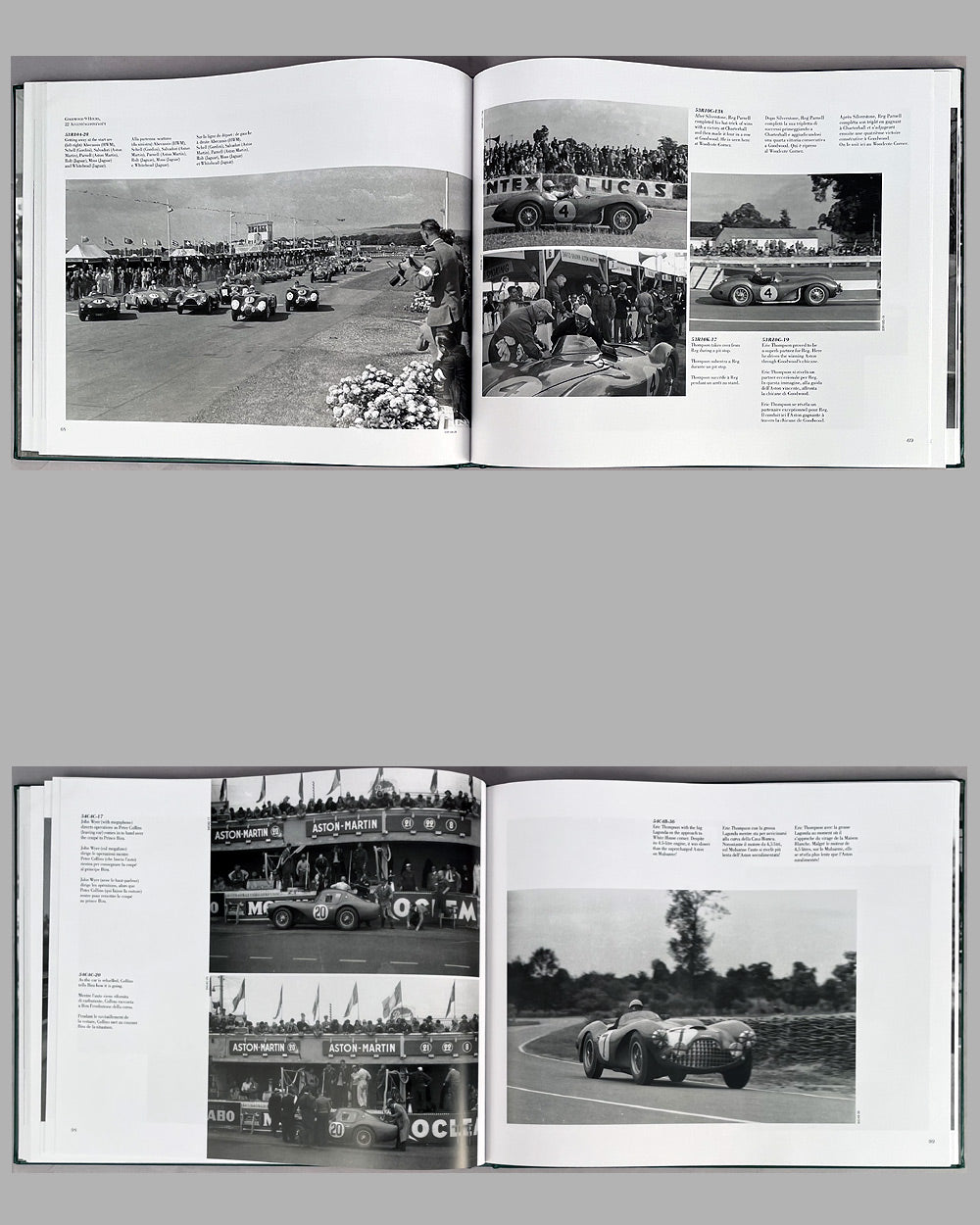 Klemantaski & Aston Martin book by Louis Klemantaski and Chris Nixon, 1st edition, 1998 4