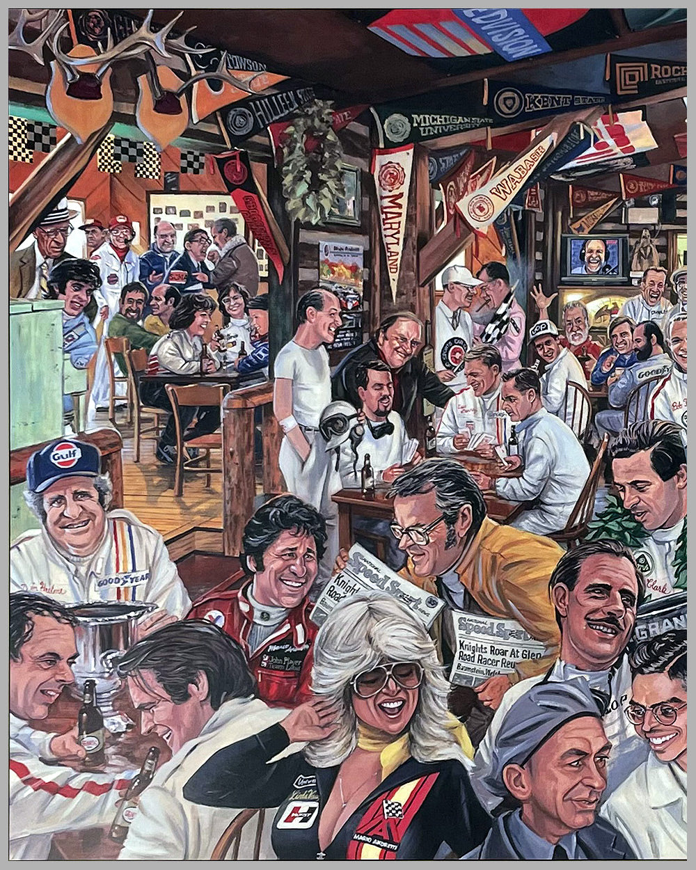 Knights of the Roaring Road poster by Roger Warrick, 2006 2