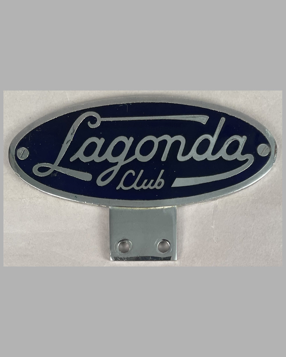 Lagonda Club bumper badge